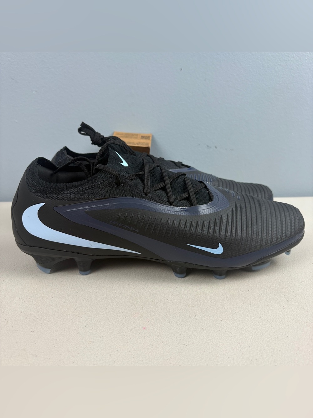 Nike Phantom 6 Low Pro FG Shadow Pack Black Soccer Cleats Men’s Size 8